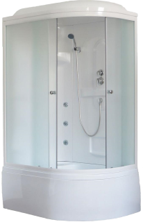 Душевая кабина Royal Bath BK левая стекло матовое 120x80см RB8120BK2-M-L Душевая кабина Royal Bath BK левая стекло матовое 120x80см RB8120BK2-M-L