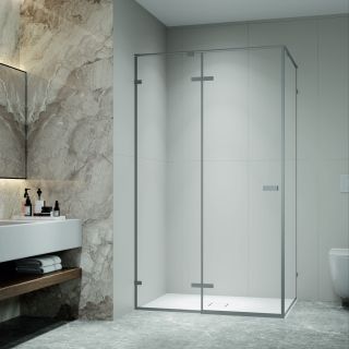 Душевой уголок RGW SV-040Gr 353204028-110 120x80 см профиль серый стекло прозрачное