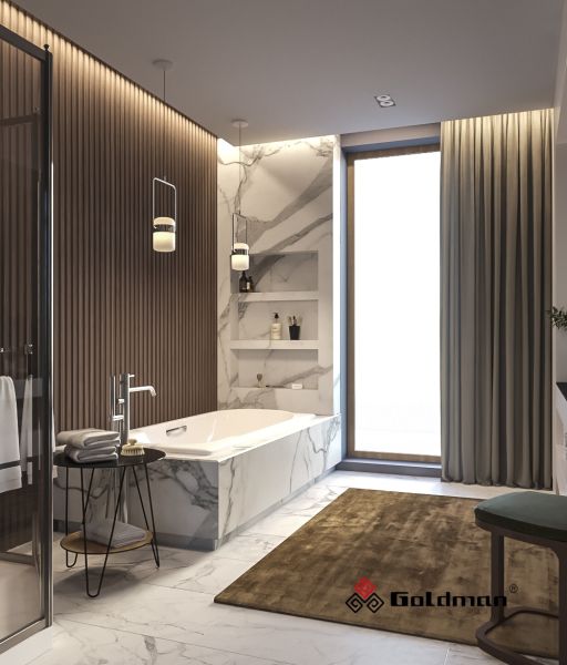 Ванна чугунная Goldman Elegant EG15075 150x75см с ножками