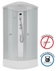 Душевая кабина Niagara NG-5304-14 90x90см белый/матовое