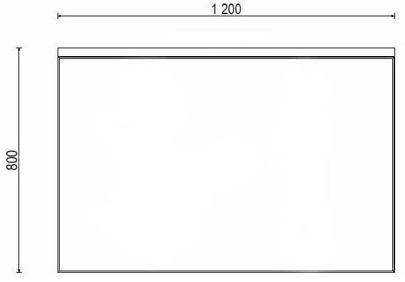 Зеркало Акватон Брук 120см 1A200402BC010