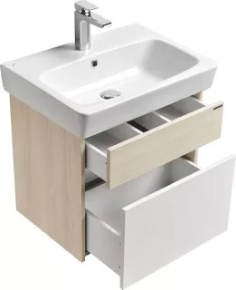 Тумба под раковину Aquaton Верди 1A2067K1VDAV0 60 см белый/ясень фабрик