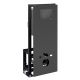 Система инсталляции для унитазов WasserKRAFT Glan 66TLT.010.ME.BL.MB03 с кнопкой смыва