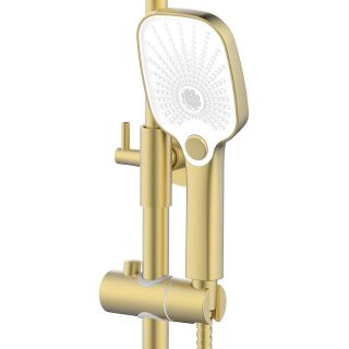 Душевая стойка Azario Conda AZ-K2311MG золото матовое