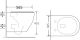 Унитаз Orange C07-100w безободковый, сиденье с микролифтом