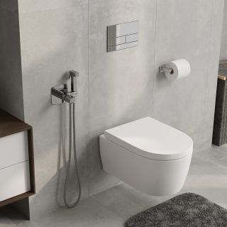 Гигиенический душ со смесителем WasserKRAFT Naab 8638 хром