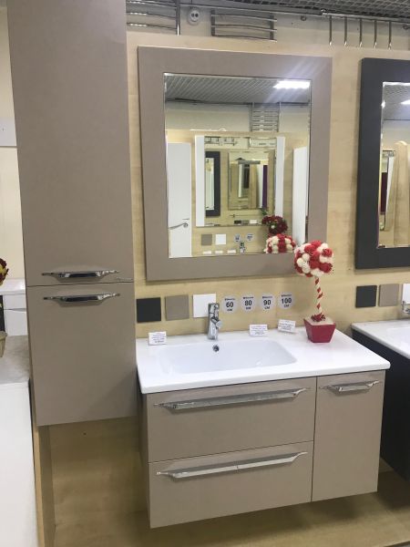 Тумба под раковину Bellezza Луиджи 100см капучино 00000007331