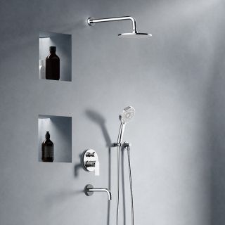 Встраиваемая душевая система Damixa Apollo 947510000 хром Встраиваемая душевая система Damixa Apollo 947510000 хром