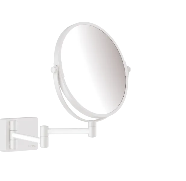 Косметическое зеркало Hansgrohe AddStoris 41791700 матовый белый