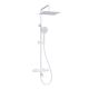 Душевая стойка WasserKRAFT Thermo A188.254.155.WM T с термостатом белый матовый
