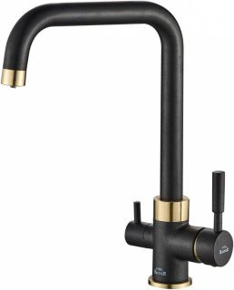 Смеситель для кухни ZORG Steel Hammer SH 715 BLACK BR Смеситель для кухни ZORG Steel Hammer SH 715 BLACK BR