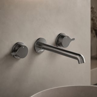 Смеситель для раковины WasserKRAFT Rhein 9945GR графит