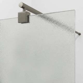 Душевая перегородка WasserKRAFT Rur 30W46BN-TXG 110 см профиль никель стекло текстурное
