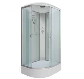 Душевая кабина Niagara Classic 331944R 110x90 см профиль хром стекло матовое