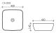 Раковина Ceramica Nova Form CN2002 42см белый