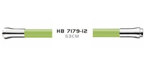 Гибкий излив для кухонного смесителя Haiba HB7179-12 зелёный