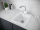 Мойка кухонная Paulmark Kante PM104249-WH белый Мойка кухонная Paulmark Kante PM104249-WH белый