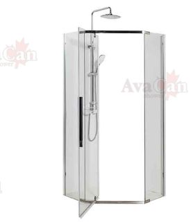 Душевой уголок AvaCan PC 90x90 см хром Душевой уголок AvaCan PC 90x90 см хром