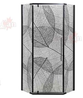 Душевой уголок AvaCan PB 90x90 см чёрный Душевой уголок AvaCan PB 90x90 см чёрный