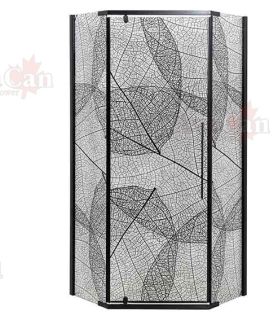 Душевой уголок AvaCan PB 100x100 см чёрный Душевой уголок AvaCan PB 100x100 см чёрный