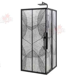 Душевой уголок AvaCan KB 80-90 чёрный