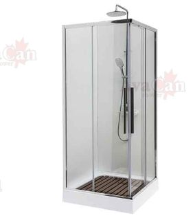 Душевой уголок AvaCan KС 100-110 хром Душевой уголок AvaCan KС 100-110 хром