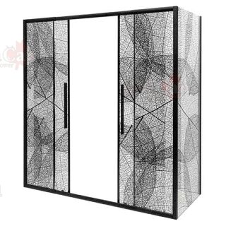 Душевой уголок AvaCan FB2 170-190 + SB80 чёрный Душевой уголок AvaCan FB2 170-190 + SB80 чёрный