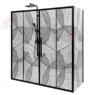 Душевой уголок AvaCan FB2 190-210 + SB100 чёрный Душевой уголок AvaCan FB2 190-210 + SB100 чёрный