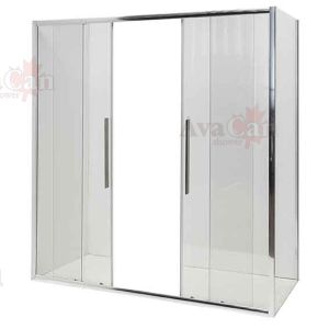 Душевой уголок AvaCan FC2 190-210 + SC100 хром