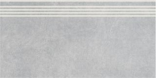 Ступень Kerama Marazzi SG614820R\GR Королевская дорога серый светлый обрезной 30x60x0,9