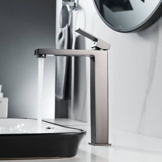Смеситель для раковины Shevanik S9611T оружейная сталь Смеситель для раковины Shevanik S9611T оружейная сталь