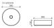 Раковина Ceramica Nova Element CN6022MW 39см белый матовый Раковина Ceramica Nova Element CN6022MW 39см белый матовый