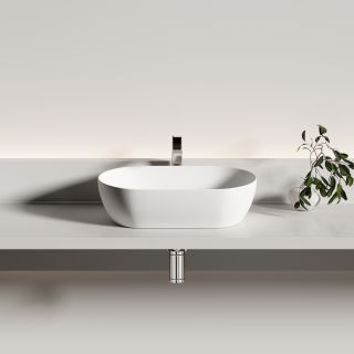 Раковина Ceramicanova Твист (Twist) CN12001MW 50 см белый матовый