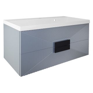 Тумба с раковиной Azario Zena CS00097710 100 см серый