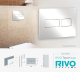 Клавиша смыва RIVO Touch Lux 301004 белый