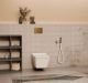 Клавиша смыва RIVO Touch Lux 301008 латунь матовая