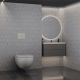 Клавиша смыва RIVO Touch Lux 301007 сатинированная сталь