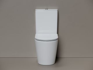 Напольный унитаз Ceramicanova Ореол (Highlight) CN1802T торнадо с бачком сиденье микролифт белый
