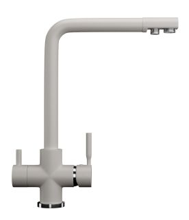 Смеситель для кухни Ulgran Classic U-016-331 с дополнительным краном для питьевой воды белый Смеситель для кухни Ulgran Classic U-016-331 с дополнительным краном для питьевой воды белый