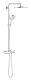 Душевая  стойка с термостатом Grohe Rainshower SmartActive 310 26648000 хром