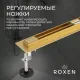 Душевой лоток Roxenbath Slim Gold 91060-120GB 120 см золото