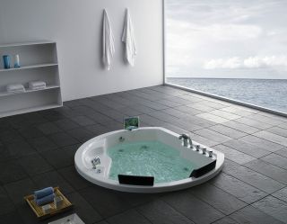 Акриловая ванна Gemy G9053 O 185x162x74 Акриловая ванна Gemy G9053 O 185x162x74