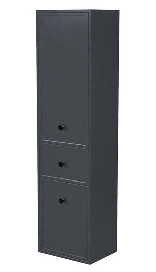 Пенал подвесной IDDIS Torr TOR40D0i97 40см тёмно-серый