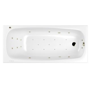 Гидромассажная ванна WHITECROSS Layla Slim 0122.180080.100.ULTRA.BR 180x80 см Ultra бронза