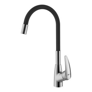 Смеситель для кухни Lemark Linara LM0415C-Black чёрный