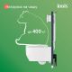 Комплект унитаз с инсталляцией IDDIS Бэйсик (Basic) BASAI03i73 клавиша смыва белая