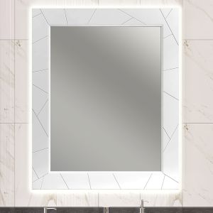 Зеркало Opadiris Луиджи 00-00006554 белый матовый