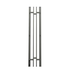 Полотенцесушитель электрический Point Фрея PN20728GB П2 140x800 диммер слева графит блеск