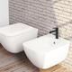 Смеситель для биде Swedbe Diana 1040B чёрный