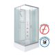 Душевая кабина Niagara Classic 330844QBKG 100x80 см профиль хром стекло матовое